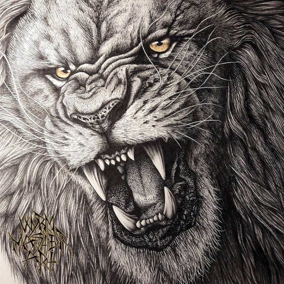 Оскал Льва арт
