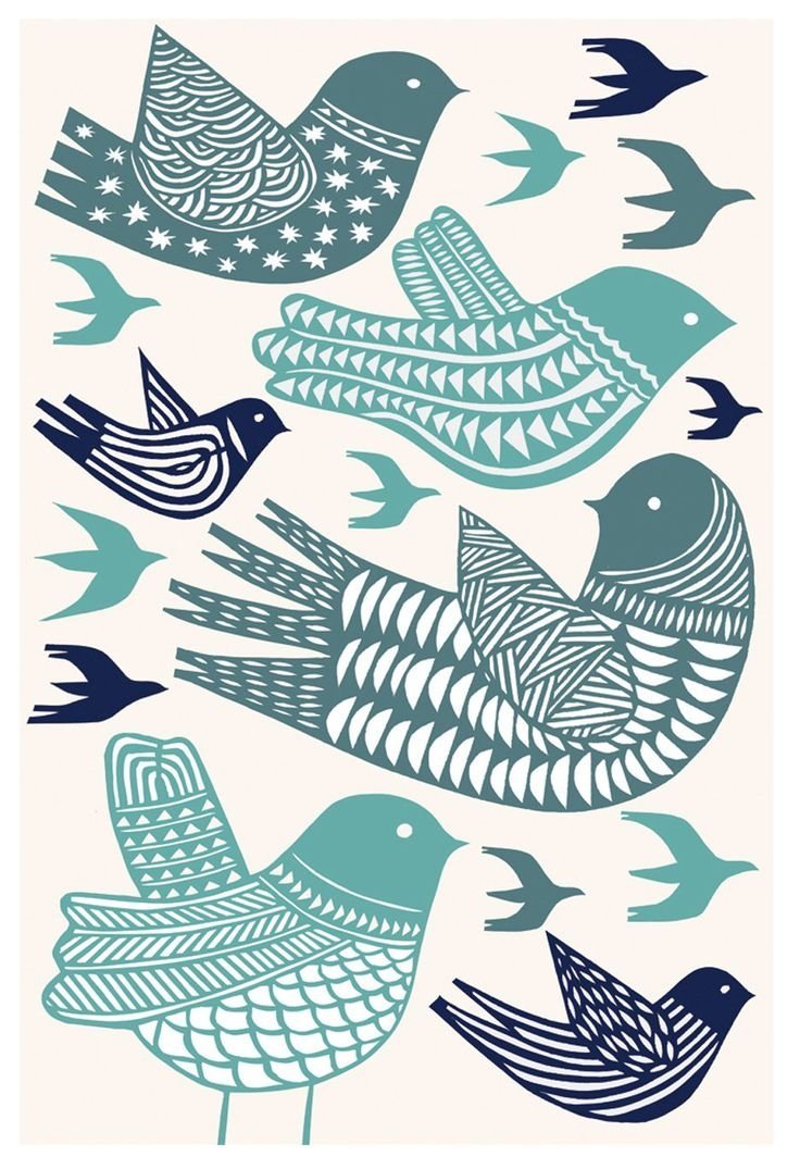 Стилизация птиц