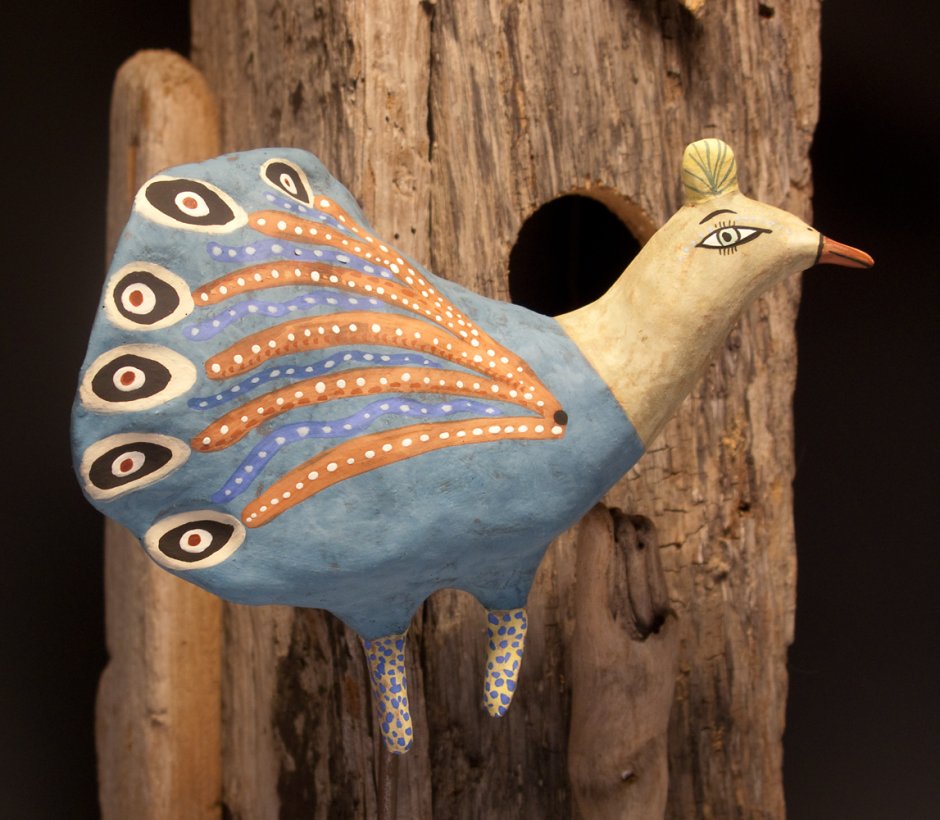 Птицы из глины