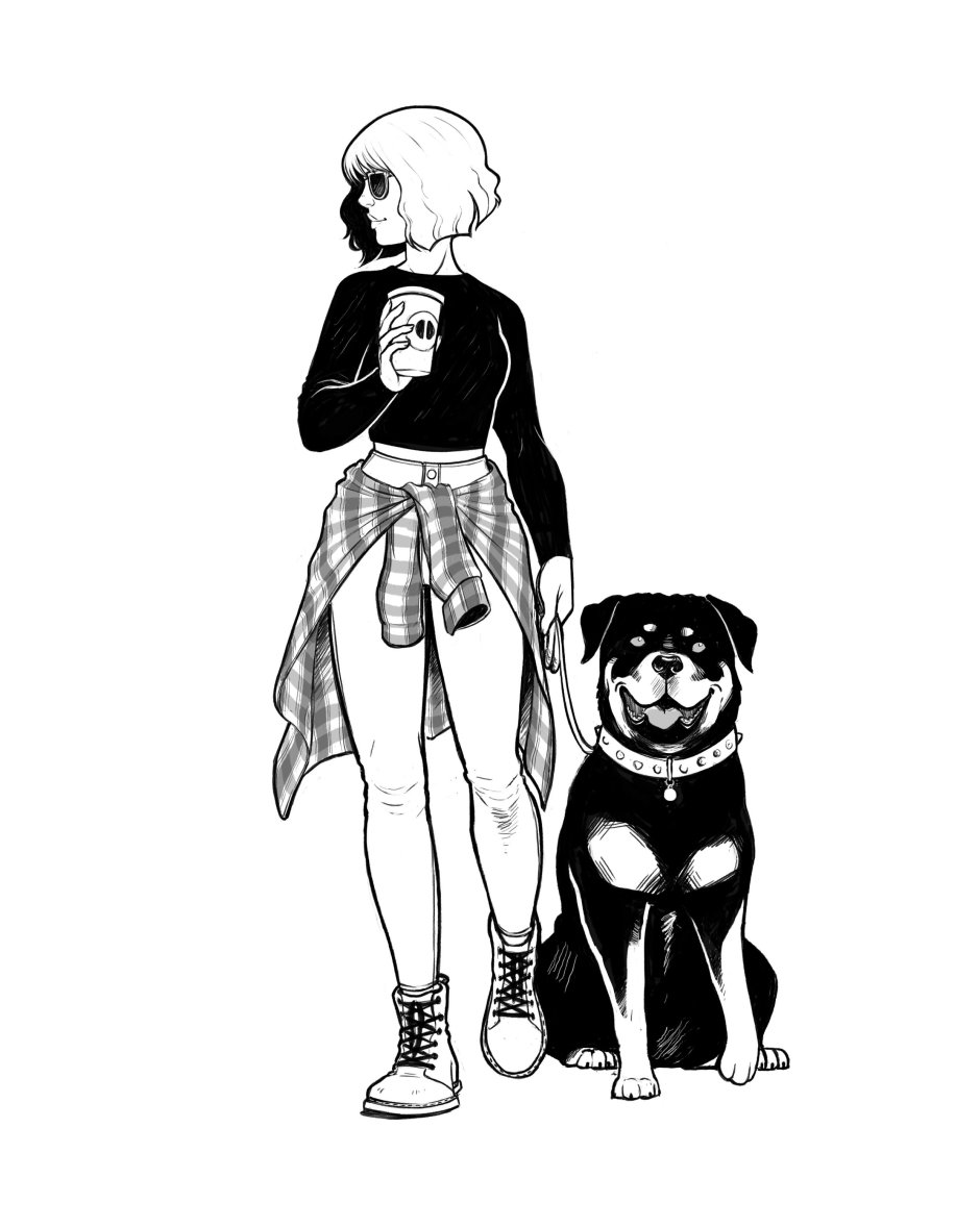 Доберман Black aesthetic