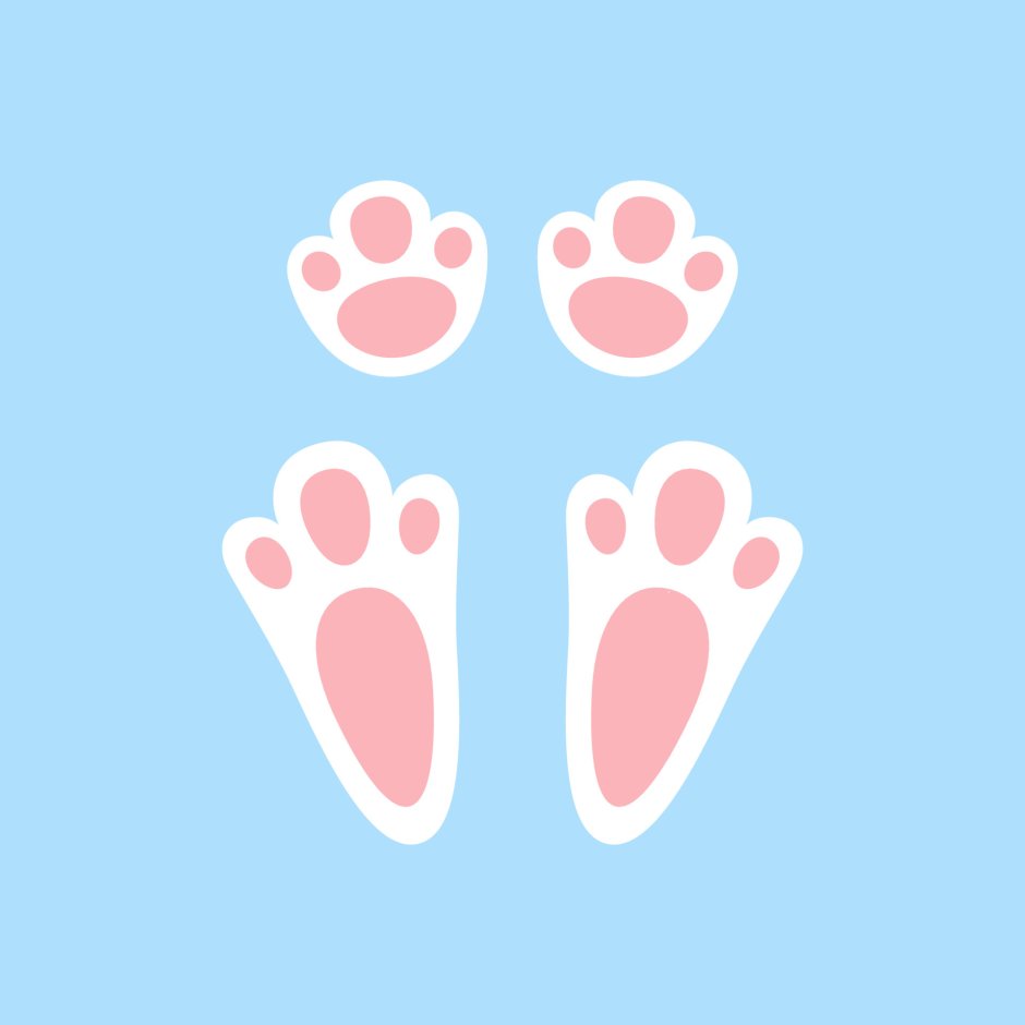 Отпечаток лапы кролика