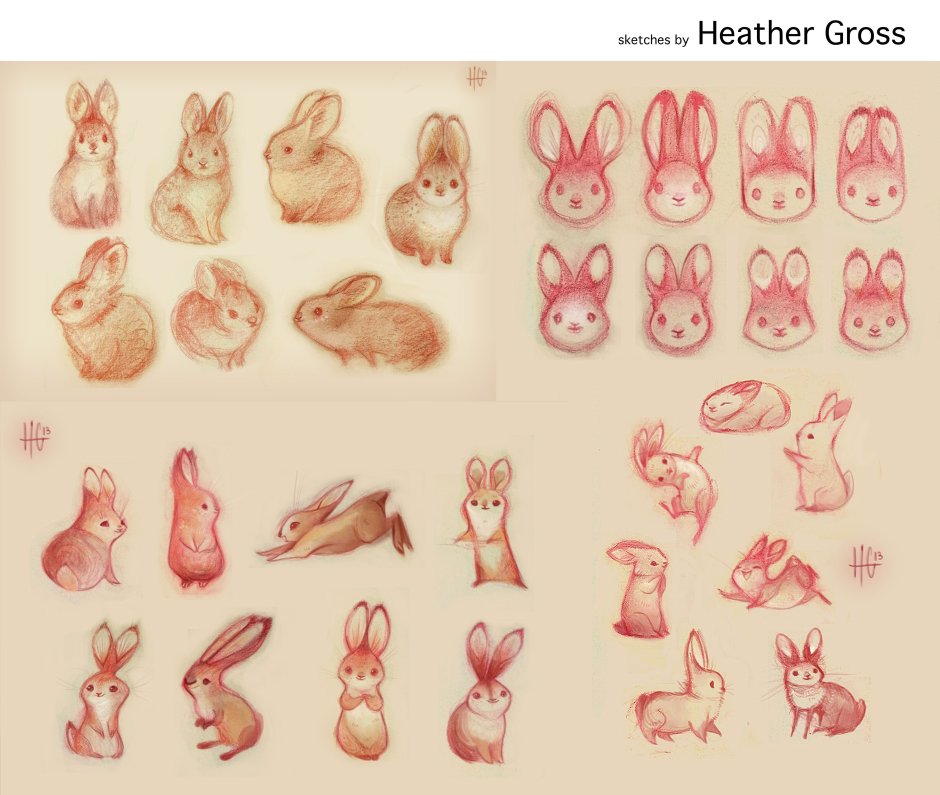 Лапы кролика референс