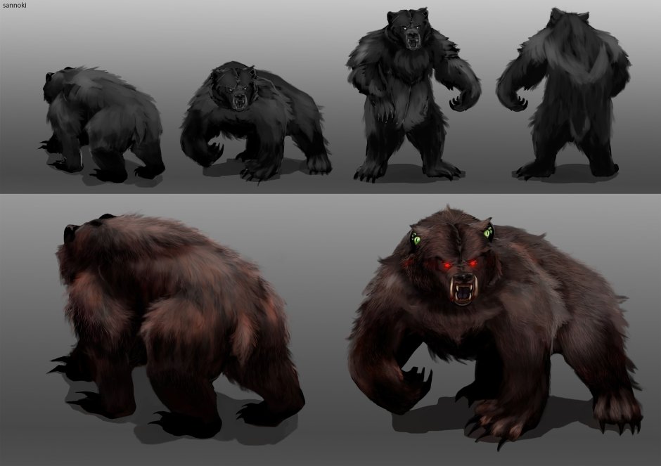 Медведь концепт