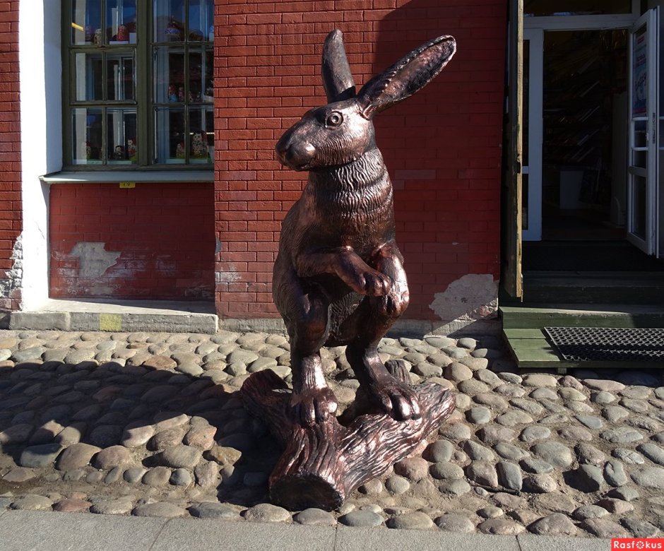 Скульптура Петропавловская крепость заяц Петропавловская