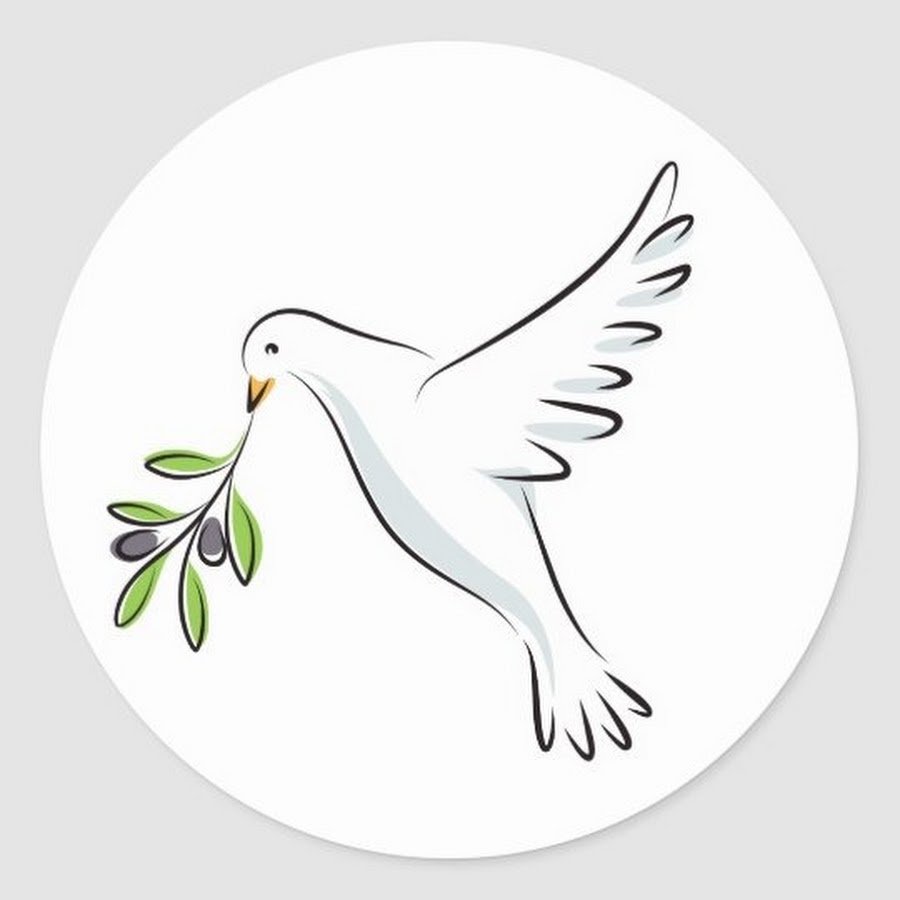 Голубь и оливковая ветвь символ