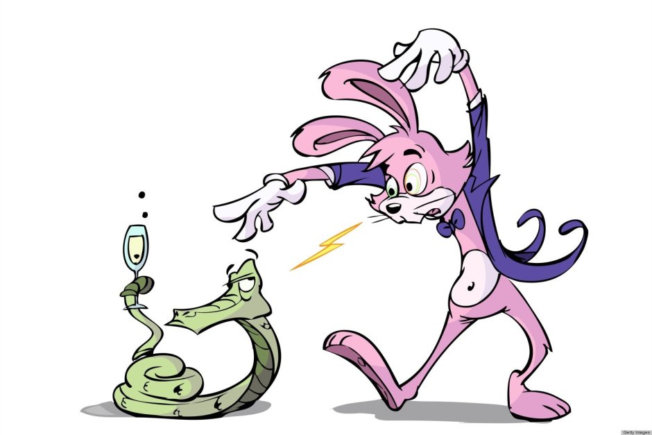 Любовь змеи и зайца