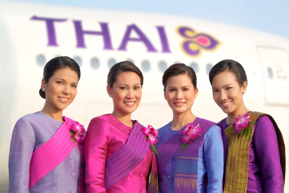 Форма стюардесс авиакомпании Thai Airways