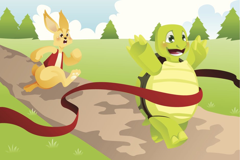 Воробей и черепаха