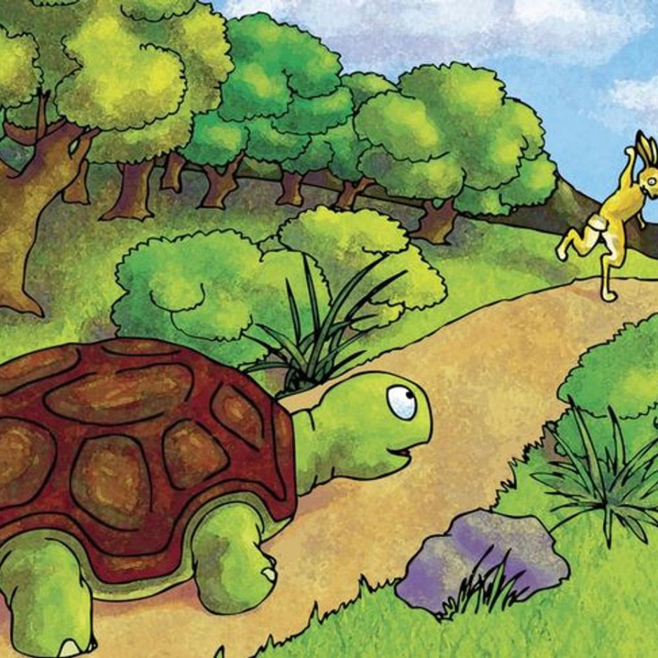 Кролик и черепаха