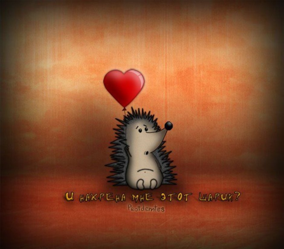 Ежик я тебя люблю