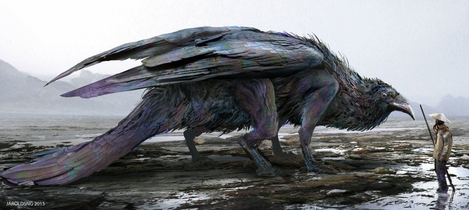 Гигантский ворон