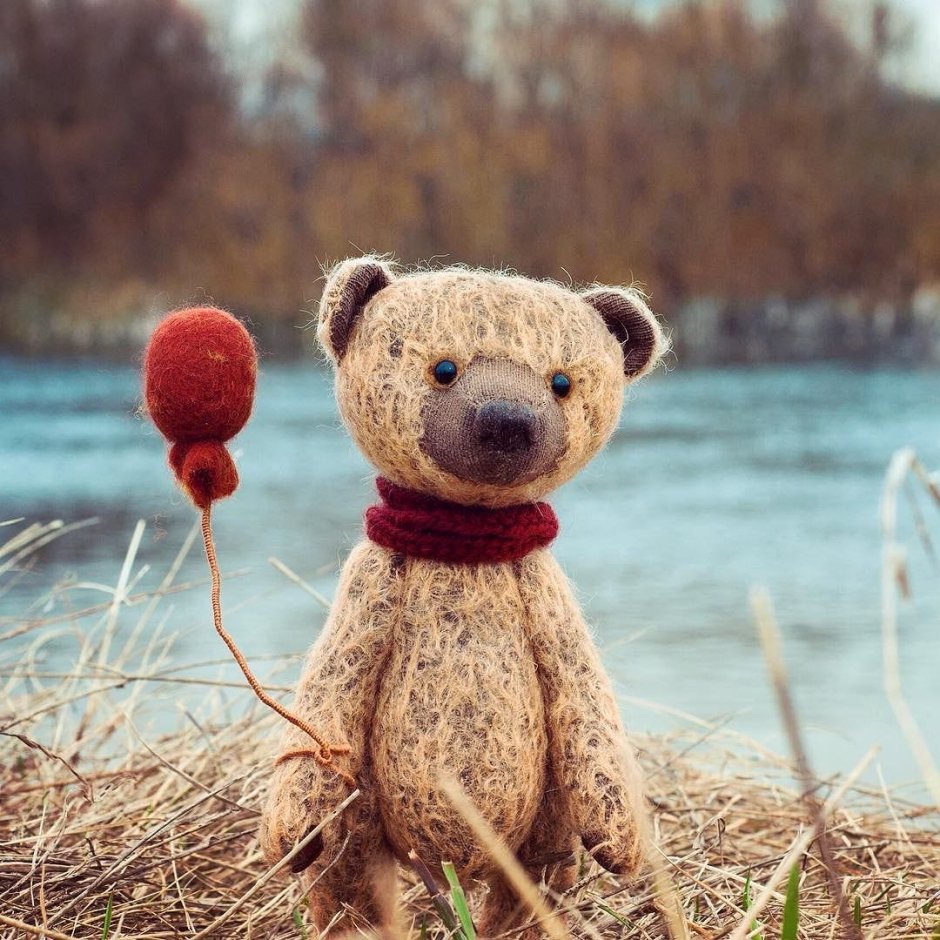 Грустный медведь