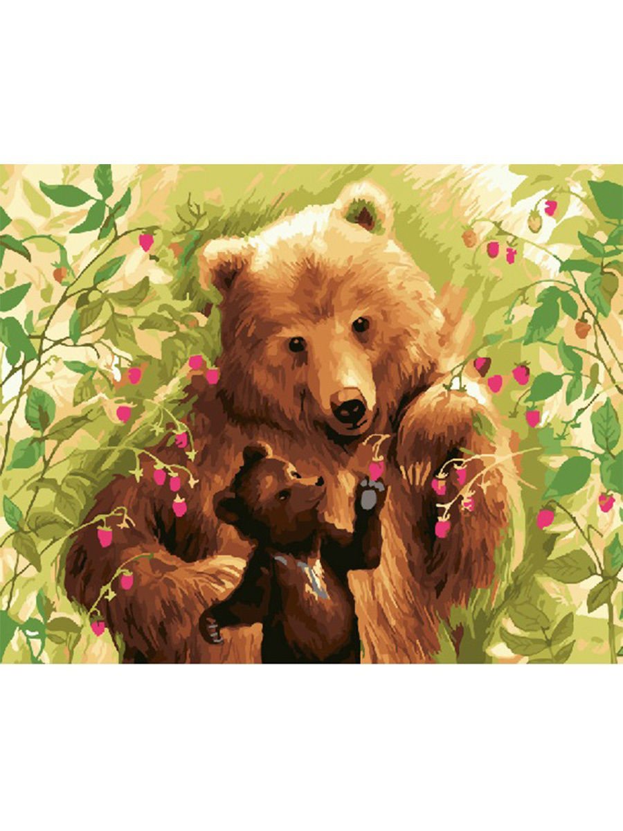 Медведь рисунок