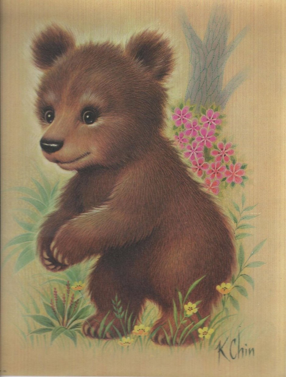 Медвежонок картинка