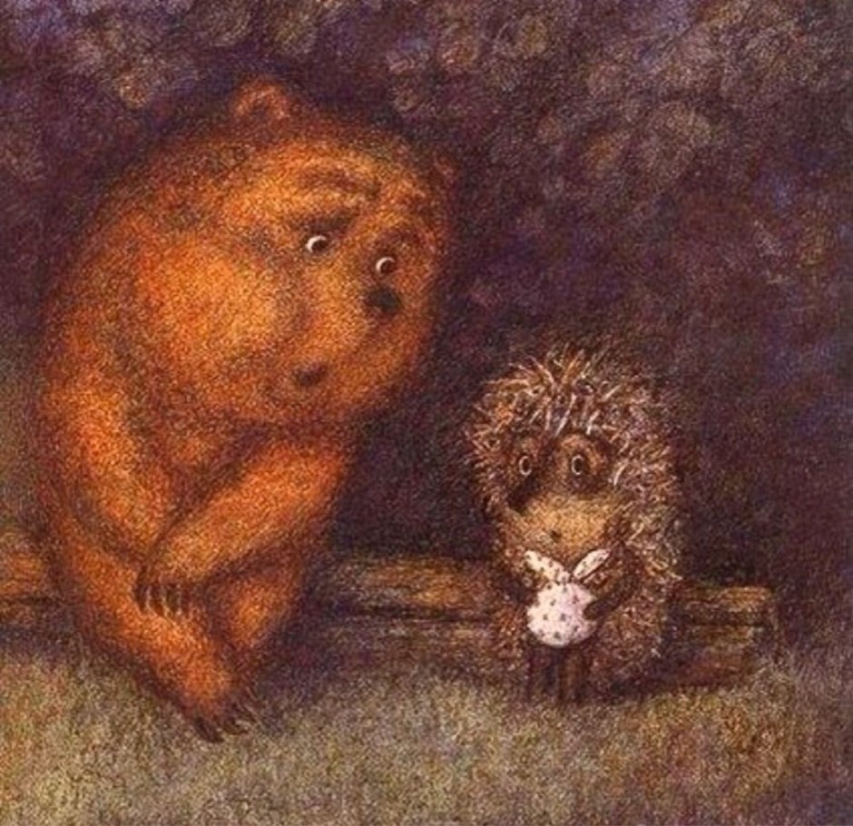 Мультипликационный мишка