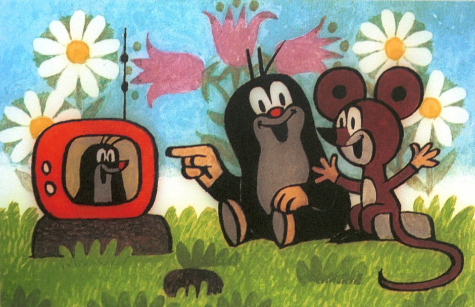 Кротик мультфильм чешский