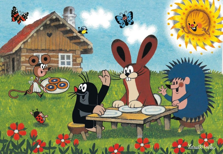 Кротик чешский мультик