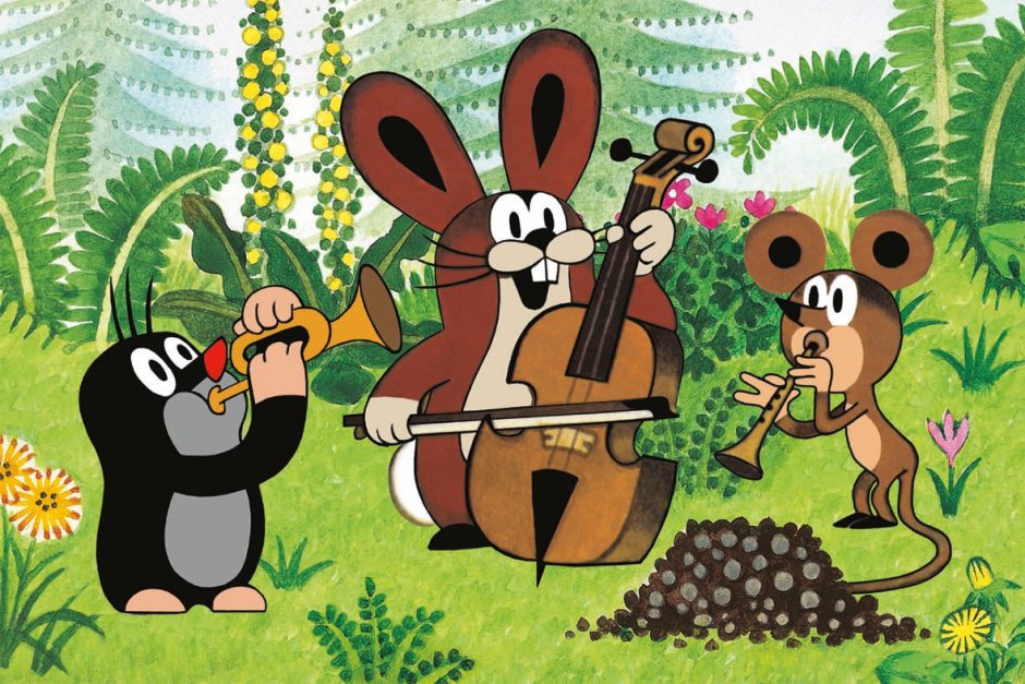 Мультик про крота чешский