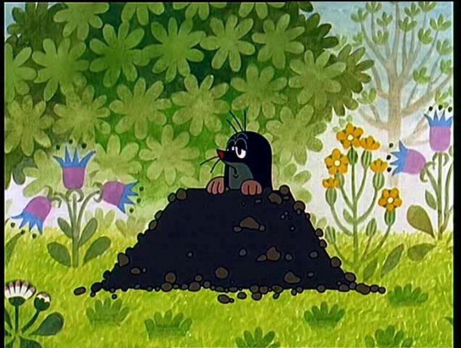 Крот мультфильм