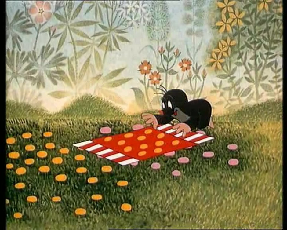 Кротик мультфильм Советский