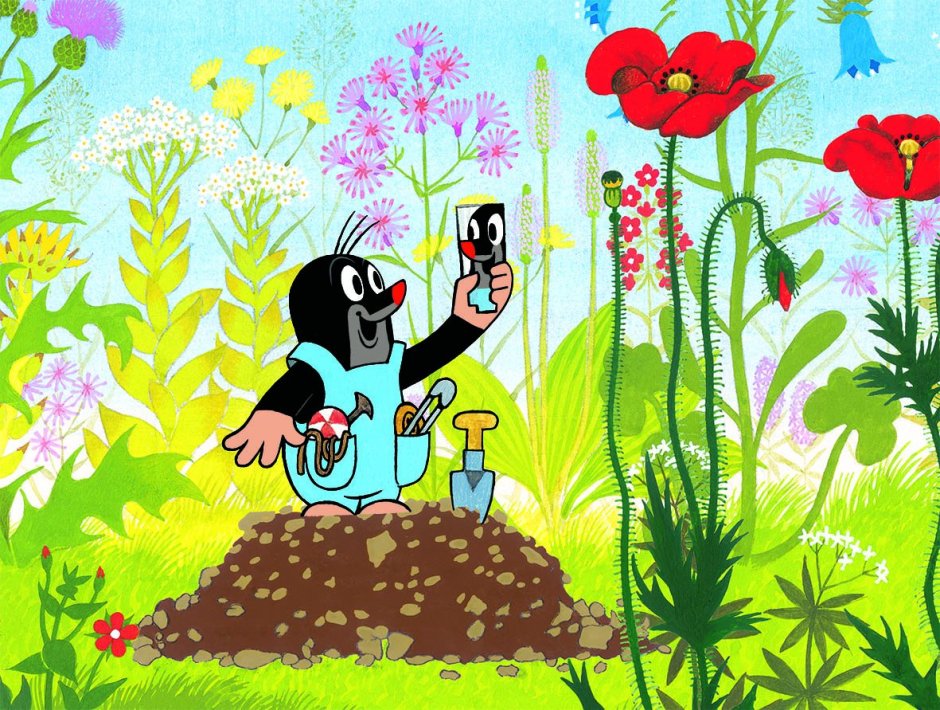 Крот мультфильм чешский