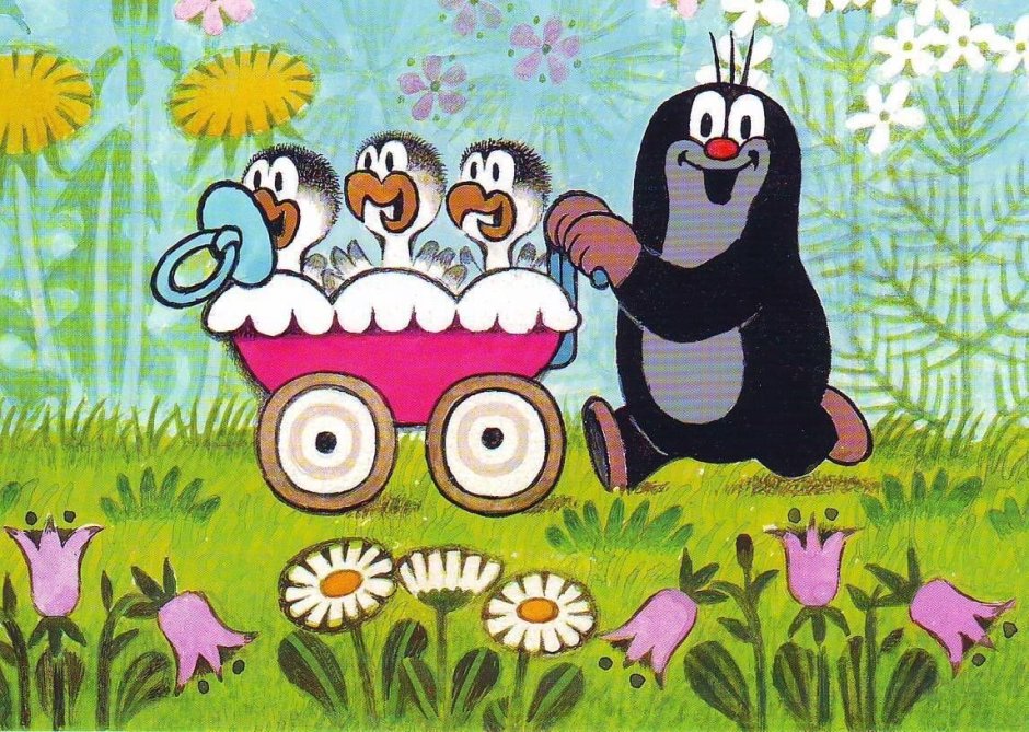 Крот мультфильм чешский