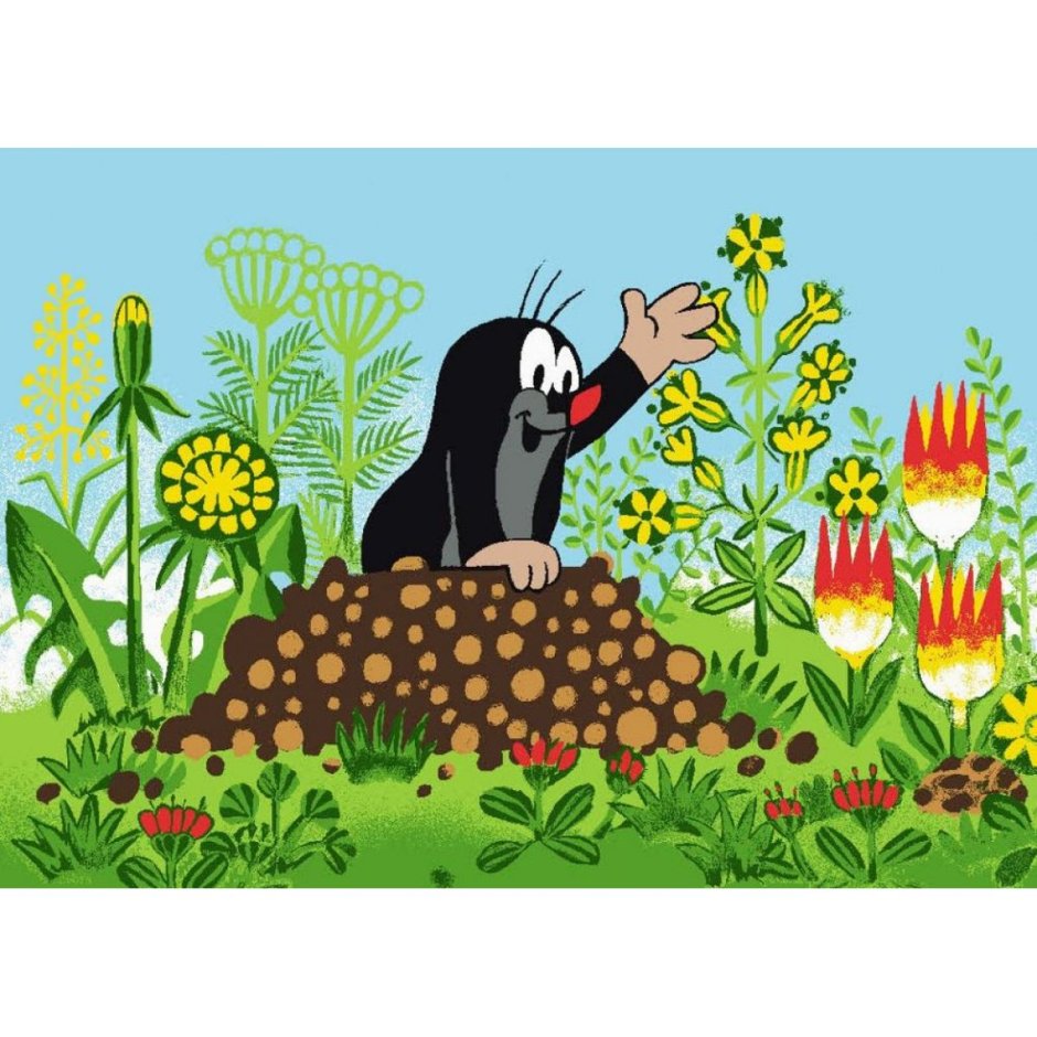 Слепой Крот мультик