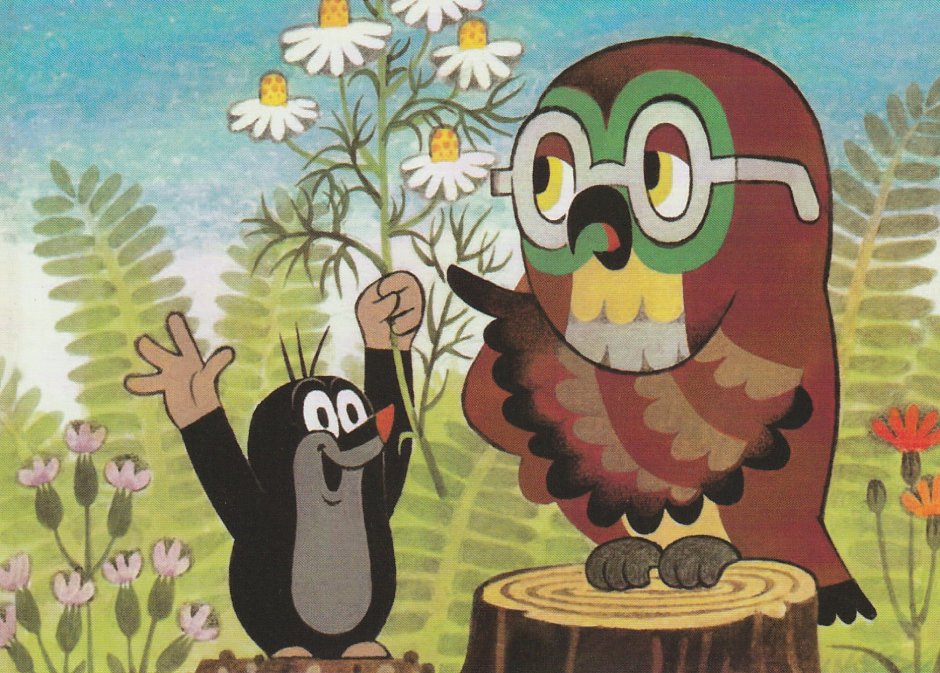 Крот Krtek персонажи