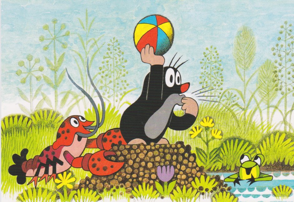 Krtek мультсериал