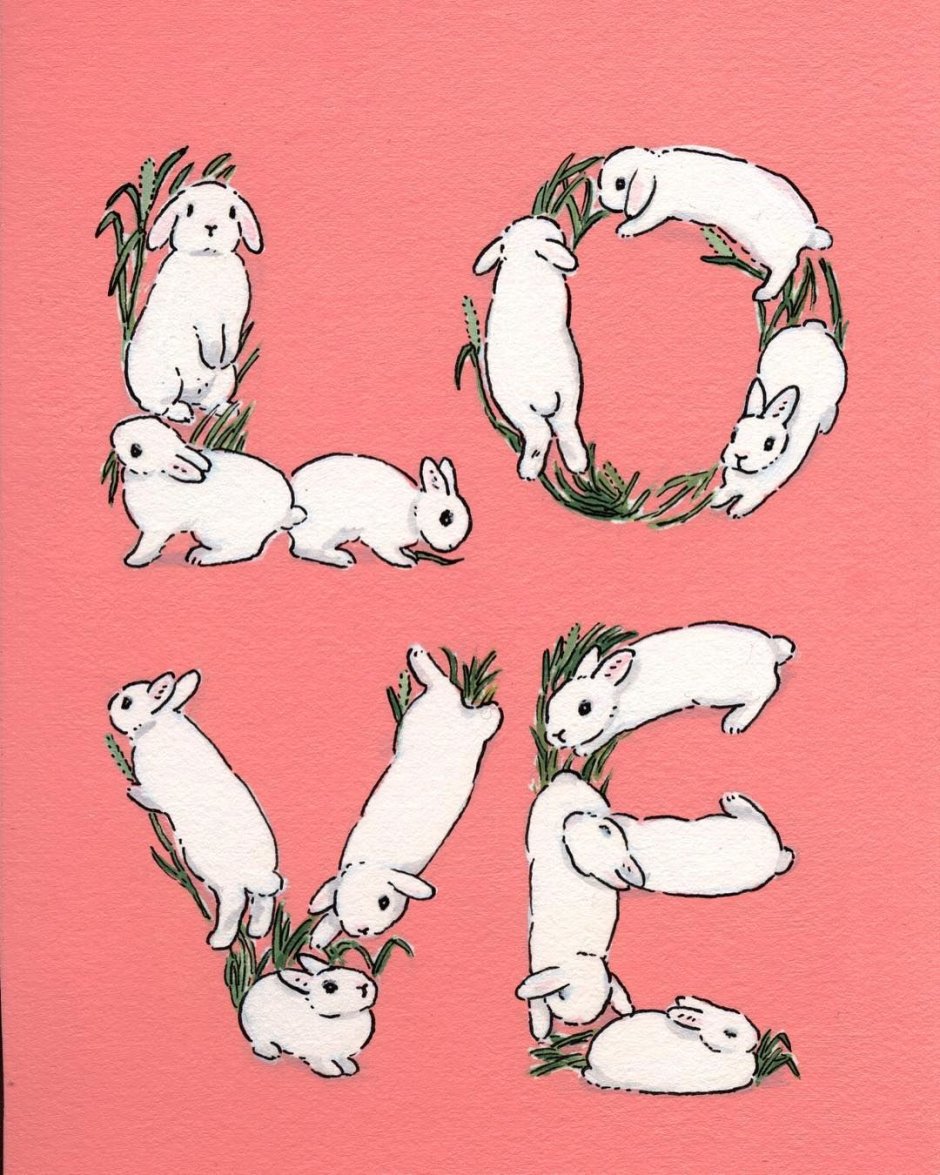 Кроличья лапка арт