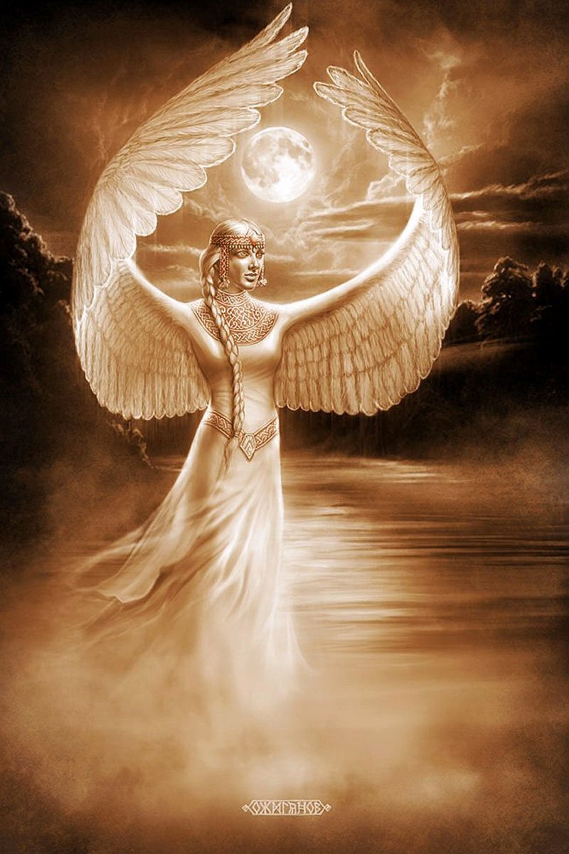 Птица Гамаюн кукла