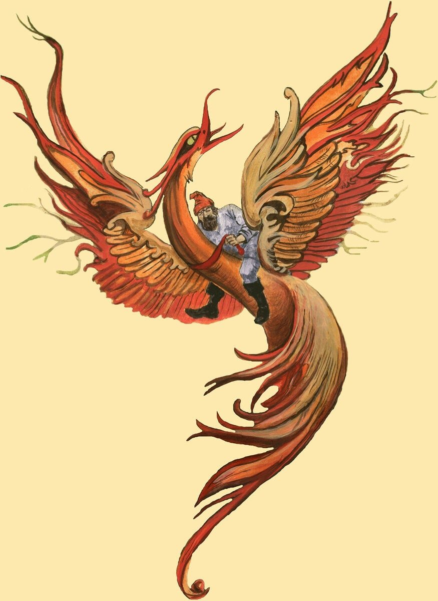 Жар птица птица Феникс