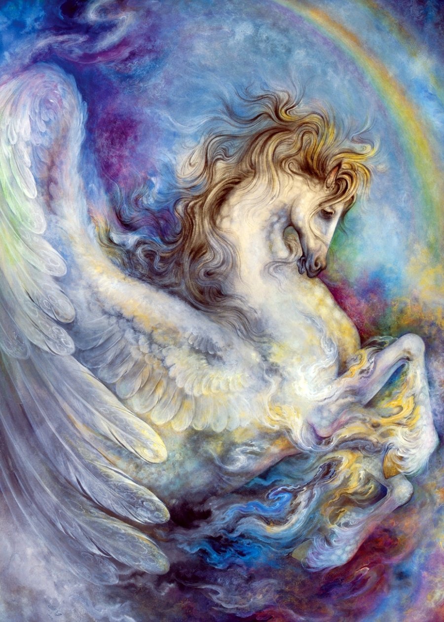 Жар птица рисунок карандашом