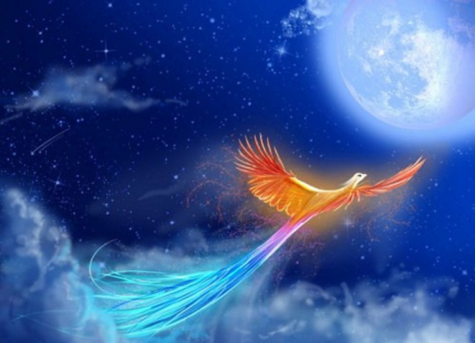 Мифические существа птица Сирин