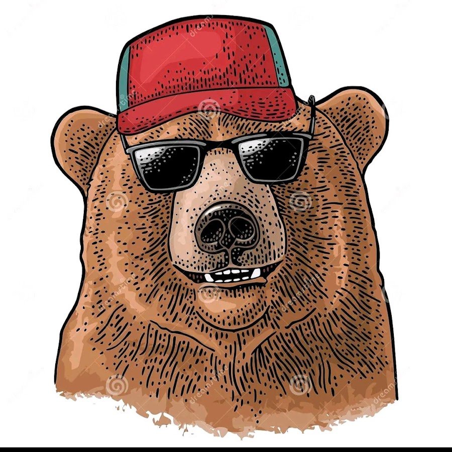 Бейсболка с медведем