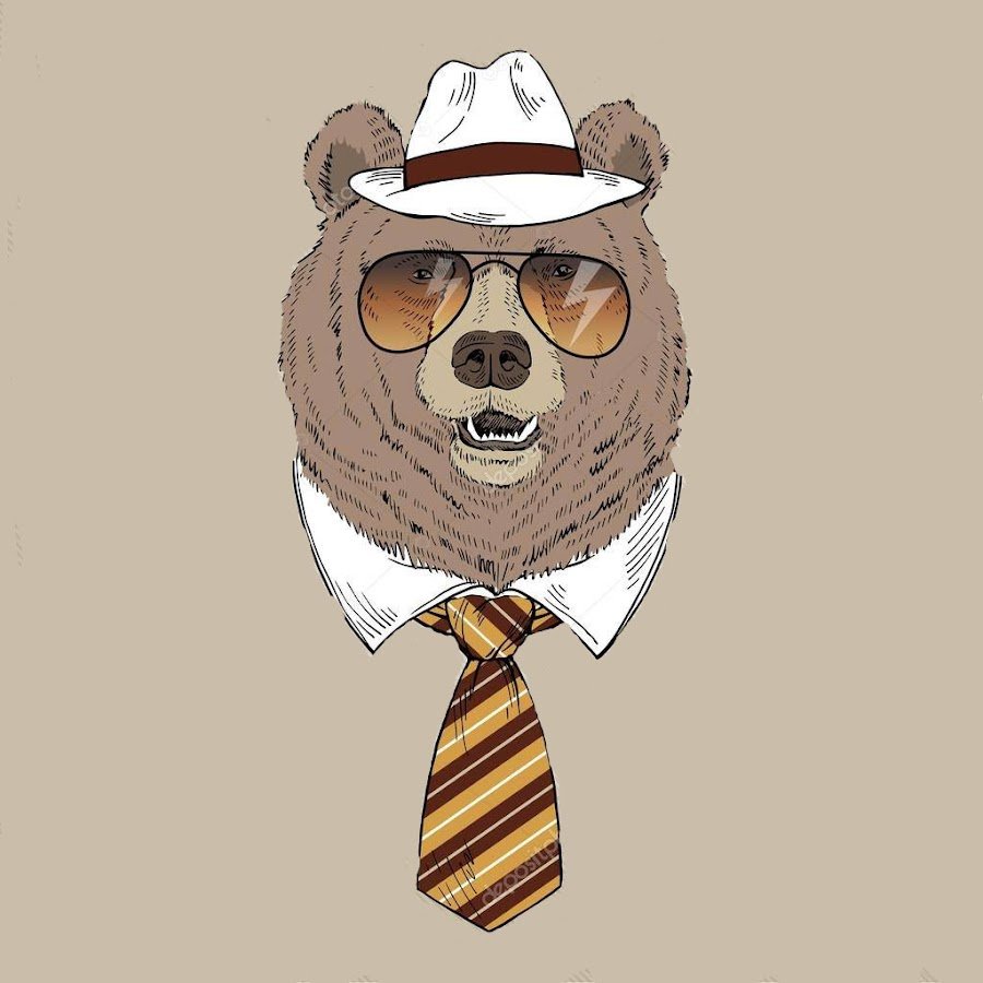 Медведь в очках