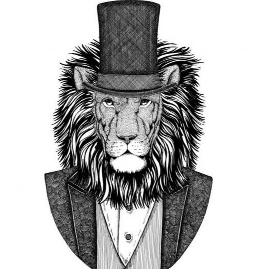 Лев в галстуке