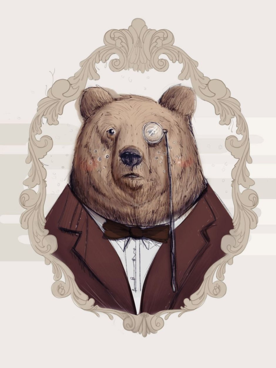 Умный медведь