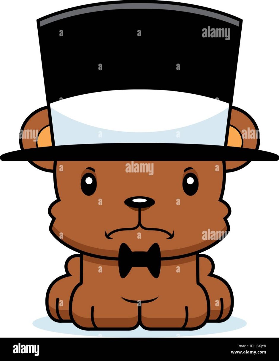 Медвежонок в шляпе