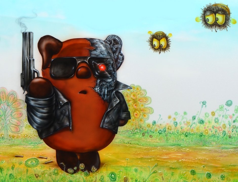 Винни пух и Пятачок постапокалипсис