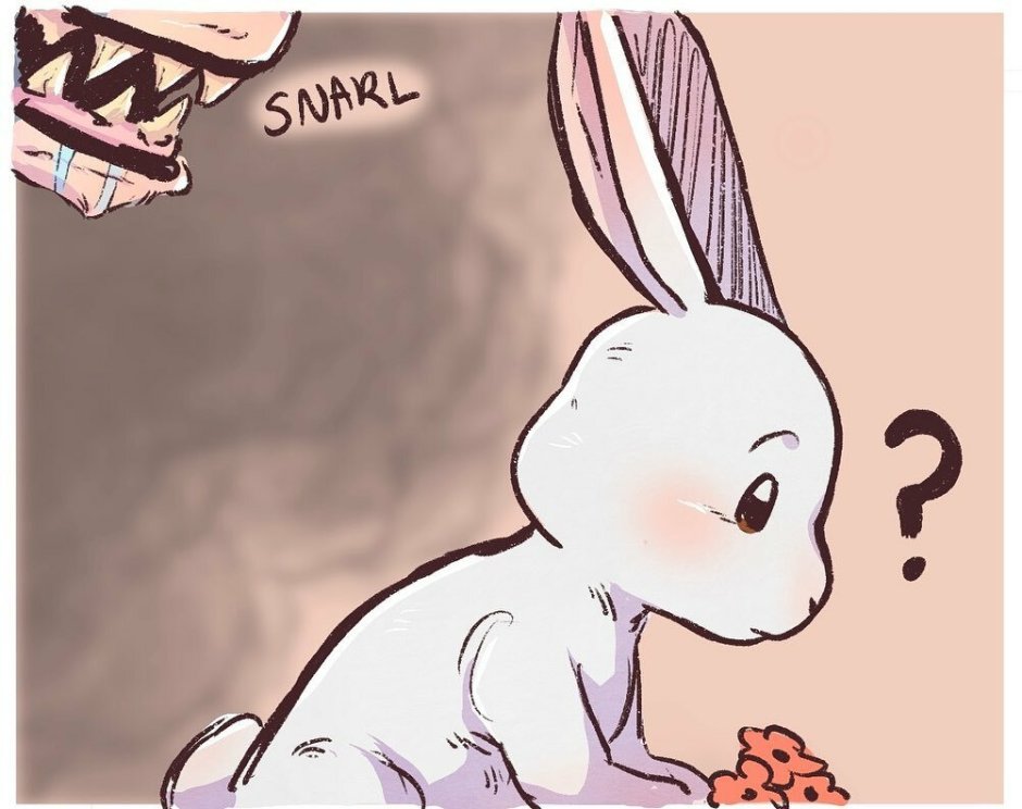 Аниме про кролика и волка