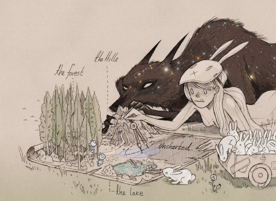 Чиара Баутиста Звездный волк и девушка