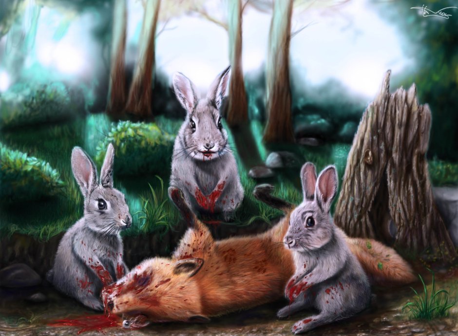 Сказочный кролик