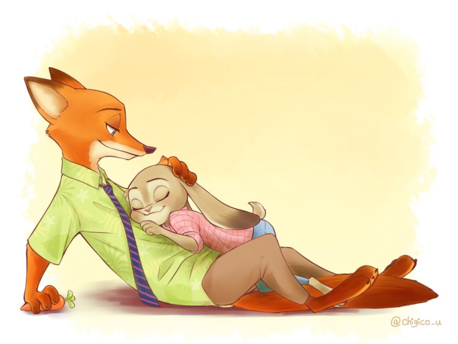 Лев волк кролика