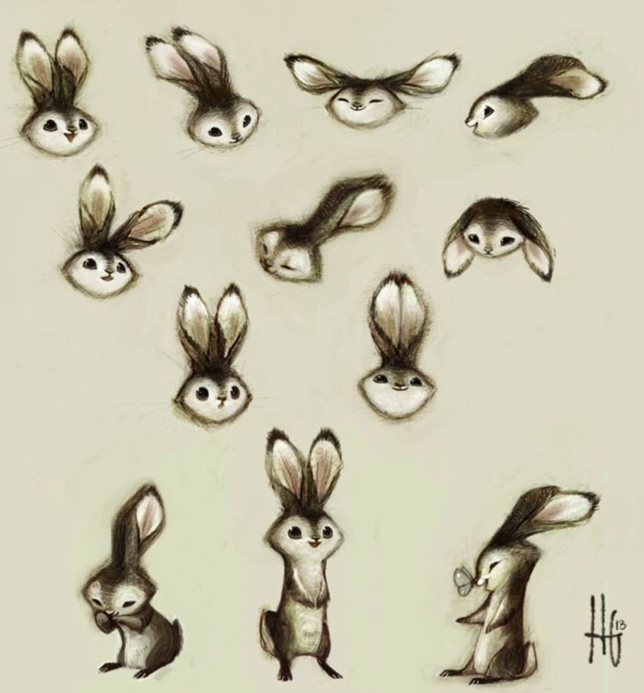 Кролик картинка