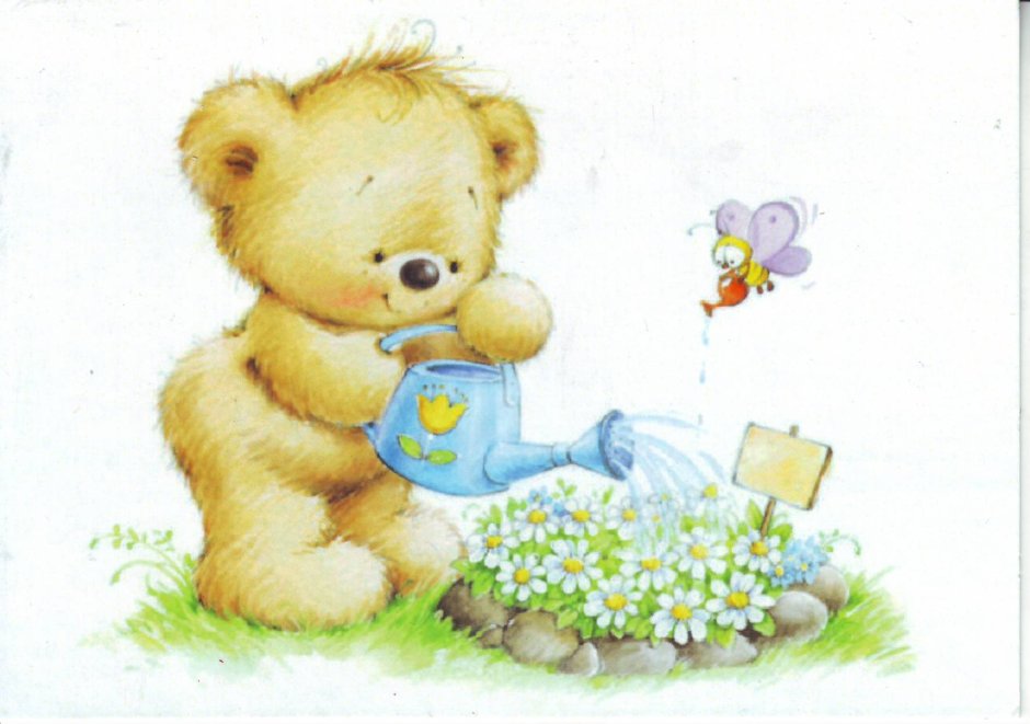 Зверюшки с ромашками