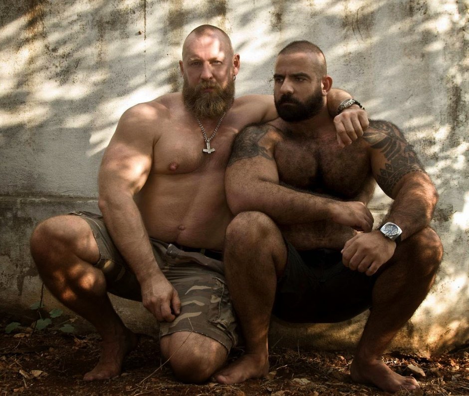 Парни медведи