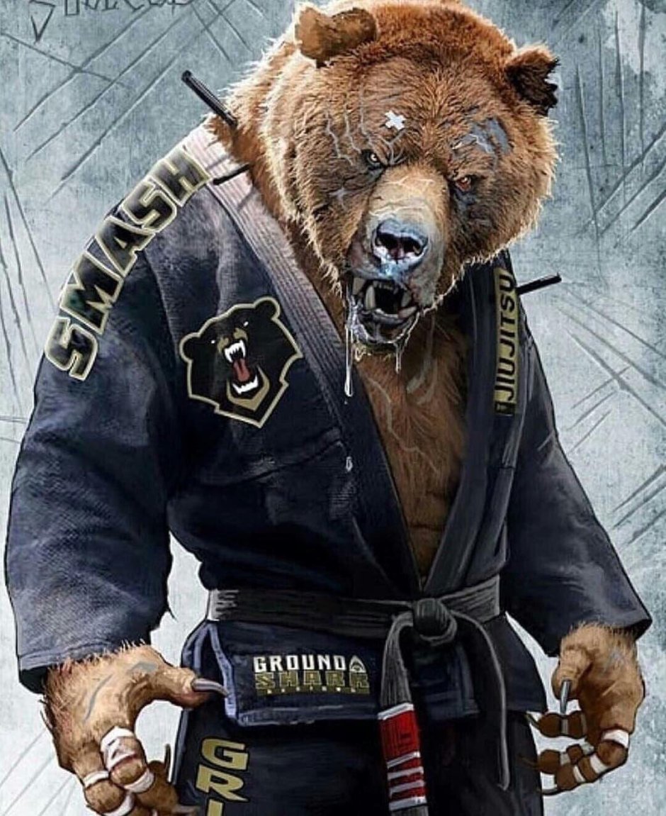 Свирепый медведь