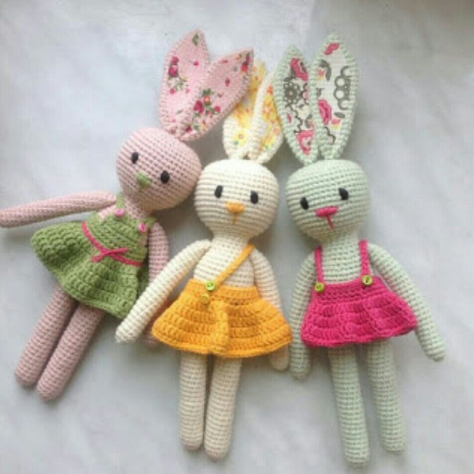 Длинноножки амигуруми