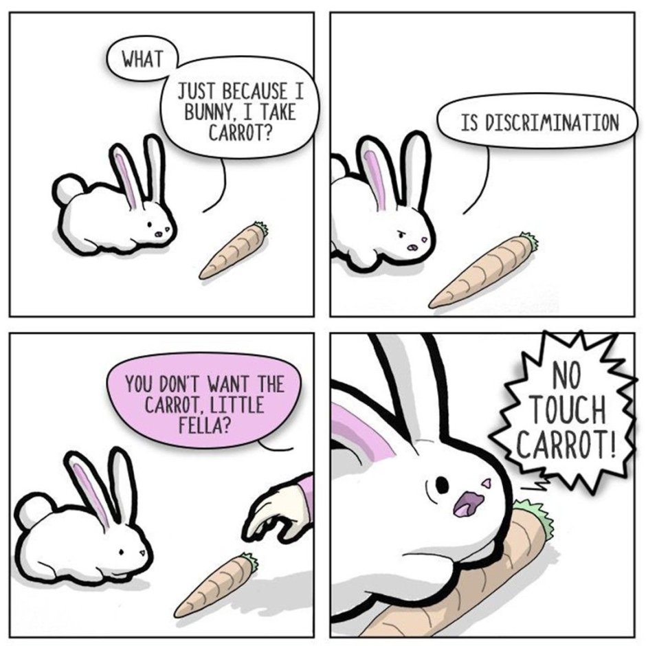Смешной заяц